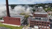 Main image for Massive Fire Erupts at Lawrence Recycling Plant.