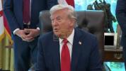 Main image for Trump Explodes at Reporter During Briefing: 'Get OUT of the Room'