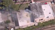Main image for Chemical Blaze Erupts at Yonkers Warehouse.