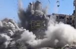 Main image for Israeli Jets Strike Gaza Building With Precision Bomb.