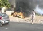 Main image for Israeli Drone Strike Hits Vehicle in Lebanon's Jiyeh.