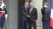 Main image for Macron Hosts European Council President In Paris.