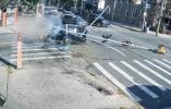 Main image for Teen Driver Hits Man On Brooklyn Curb.