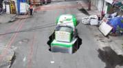 Main image for Massive Sinkhole Swallows Soda Truck in Mexico City.