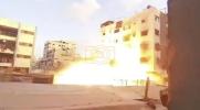 Main image for Gazan Risks Life To Film IDF Strike.