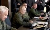 Main image for Putin Oversees Massive Russia-Belarus Drills.