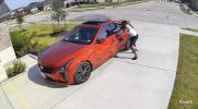 Main image for Viral Stunt Fail Sends Car Rolling Away.