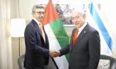 Main image for PM Netanyahu Meets UAE Foreign Minister. 