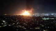 Main image for 'Thought We Got Nuked': Fire Erupts At LA Chevron Refinery.