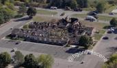 Main image for Drone Footage Shows Fire Damage At Michigan Church. 