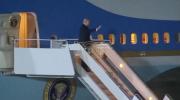 Main image for Trump Returns Home After Sealing Gaza Peace Deal. 