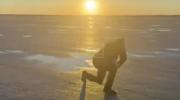 Main image for Record-Breaking Endurance: Navy Veteran Lunges 4 Miles Across Utah Salt Flats.