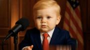 Main image for 'We're Tiny but We Tower!' &ndash; Baby Trump Delivers Heartfelt (and Hilarious) Pep Talk to America