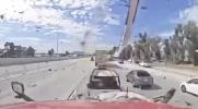 Main image for Fiery 10 Freeway Crash Kills 3 After Semi-Truck Plows Into Traffic in Ontario, California.