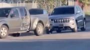 Main image for Video Shows ICE Vehicle Ramming Immigration Activist in California.