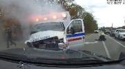 Main image for Police Release Dashcam of Wild Michigan Ambulance Theft.