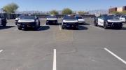 Main image for Las Vegas Police Unveil World's First Tesla Cybertruck Fleet.