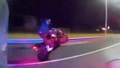Main image for Speeding Motorcyclist Fined After Stunting Next to Police. 