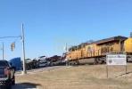 Main image for WILD Video: Train Hits Into 18-Wheeler Carrying Cars in Texas.