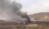 Main image for Turkish Military Crashes in Georgia, All 20 Onboard Killed.