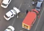 Main image for Armed Suspect Hijacks Chicago Ambulance and Ends in Fiery Crash.