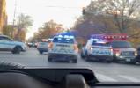 Main image for NEW VIDEO: Man Steals Ambulance and Rams Police Cars During Pursuit in Chicago.