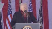 Main image for At Arlington, Trump Praises Veterans as Nation's Shield Against Threats.