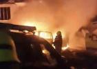 Main image for Deadly Blaze Erupts in India Police Station Following Ammonium Nitrate Explosion.