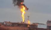 Main image for Romania Evacuates Border Residents After Drone Strike on Gas Ship.
