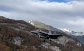 Main image for Swiss Fighter Jet Executes Precision Landing in Alps.