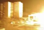 Main image for Shahed Drone Strikes Kharkiv Building in Night Assault.