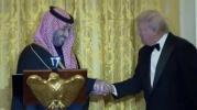 Main image for Saudi Crown Prince Praises Alliance During White House State Dinner.