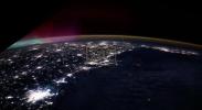Main image for ISS Astronaut Films Dazzling Aurora Over Earth.