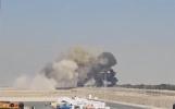 Main image for Indian Fighter Jet Crashes During Dubai Air Show.