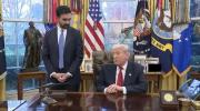 Main image for Trump Signals Partnership with Mamdani and Affirms Love for New York.
