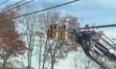 Main image for WATCH: Truck Destroys Traffic Signal, Causes Massive Delays.