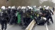 Main image for German Police Clash With Massive Mob Targeting Youth Event.