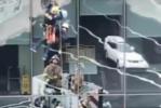 Main image for Window Cleaners Saved After Basket Collapses on 22-Story Tower.
