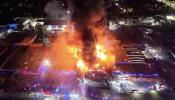 Main image for Massive Fireball Destroys Sydney Waste Facility Overnight.