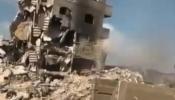 Main image for Footage Shows IDF Precision Collapse of Building With .50 Caliber.