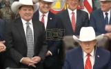 Main image for Trump Celebrates Hockey Heroes in Oval Office with Replica Hat.