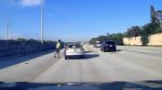 Main image for Dashcam Captures Violent Highway Road Rage in Florida.