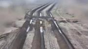 Main image for Drone Footage Reveals Ukraine's Extensive Trench Defenses in Foggy Terrain.