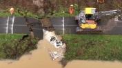 Main image for Levee Breach Triggers Emergency Evacuations Near Seattle Airport.