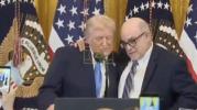 Main image for President Trump Praises Mark Levin During White House Hanukkah Reception.