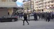 Main image for Syria Sees Violent Confrontations Between Protesters and Government Supporters.