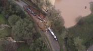 Main image for Huge Sinkhole Swallows Boats in England.