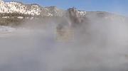 Main image for Shocking Mud Blast Erupts from Yellowstone's Black Diamond Pool.