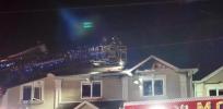 Main image for Yesterday Night, Three-Alarm Fire Strikes Multifamily Home Under Construction in Monsey.