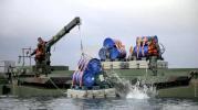 Main image for Taiwan Deploys Explosive Barriers as China Intensifies Drills.